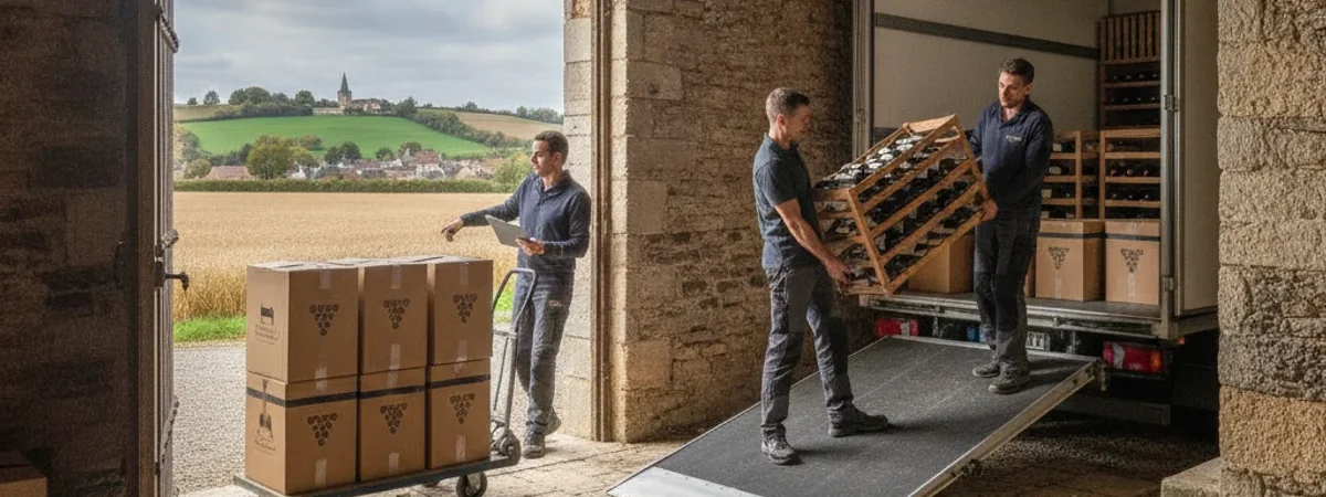 demenager cave vin toute securite